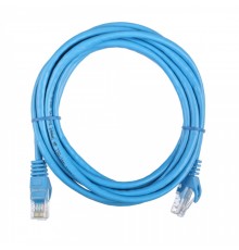 Патчкорд ACD-LPU5E-30L Cat5e UTP 24AWG 4Pair, 7/0.18мм CCA Синий, 3.0м, (741593)                                                                                                                                                                          