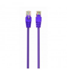 Патчкорд UTP Cablexpert PP12-0.5M/V кат.5e, 0.5м, литой, многожильный (фиолетовый)                                                                                                                                                                        
