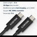 Кабель CANYON UC-42, USB4 TYPE-C to TYPE-C cable assembly 20G 2m 5A 240W(ERP) with E-MARK, CE, ROHS, black