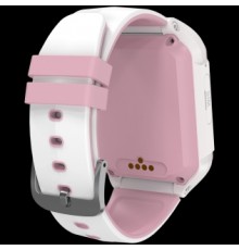 Умные часы CANYON Cindy KW-41, 1.69''IPS colorful screen 240*280, ASR3603C, Nano SIM card, 192+128MB, GSM(B3/B8), LTE(B1.2.3.5.7.8.20) 680mAh battery, built in TF card: 512MB, White Pink, host: 53.3*42.3*14.5mm strap: 230*20mm, 36g                   