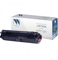 Тонер-картридж NVP NV-CE742A Yellow для HP Color LaserJet CP5225/ CP5225n/ CP5225dn (7300k)                                                                                                                                                               