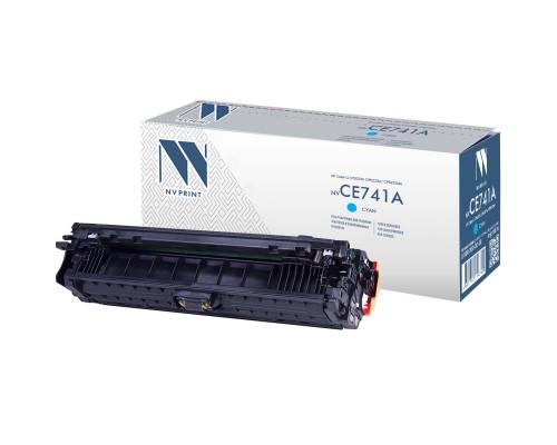 Тонер-картридж NVP NV-CE741A Cyan для HP Color LaserJet CP5225/ CP5225n/ CP5225dn (7300k)