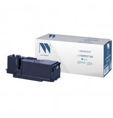 Тонер-картридж NVP NV-106R02760 Cyan для Xerox Phaser 6020/6022/ / WorkCentre 6025/6027 (1000k)                                                                                                                                                           