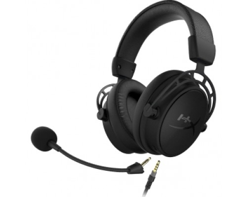 Гарнитура игровая/ HyperX Cloud Alpha S Blackout (HX-HSCAS-BK/WW)