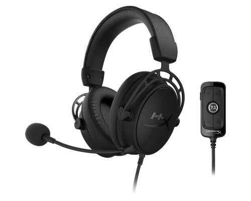 Гарнитура игровая/ HyperX Cloud Alpha S Blackout (HX-HSCAS-BK/WW)