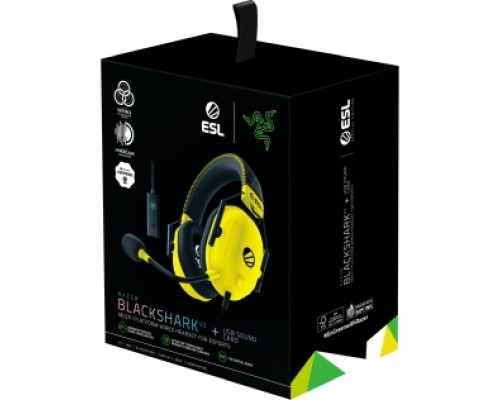 Гарнитура Razer BlackShark V2 - ESL Ed. headset/ Razer BlackShark V2 - ESL Ed. headset