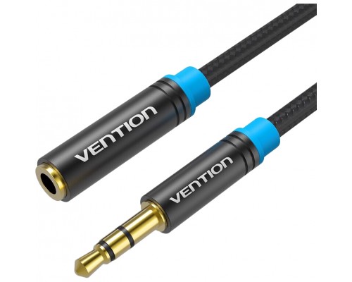 Кабель-удлинитель Vention аудио  Jack 3,5 mm M/Jack 3,5 mm F - 1 м