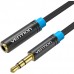 Кабель-удлинитель Vention аудио  Jack 3,5 mm M/Jack 3,5 mm F - 1 м