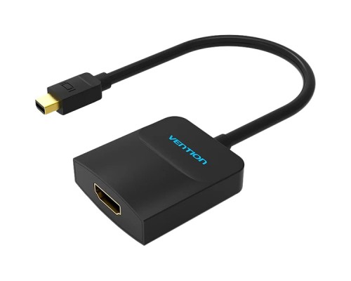 Адаптер-переходник Vention mini DisplayPort 20M > HDMI F Чёрный