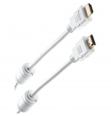 Кабель HDMI 19M/M ver 2.0, 1.8М, белый  Aopen/Qust ACG711DW-1.8M                                                                                                                                                                                          