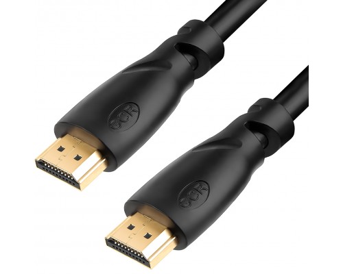 Кабель GCR  Premium 1.8m HDMI 2.0, HDR, Ultra HD 4K60 Hz/ 5K30Hz, 3D, Ethernet 18.0 Гбит/с, OD8.0mm, 28/26 AWG, черный