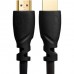 Кабель GCR  Premium 1.8m HDMI 2.0, HDR, Ultra HD 4K60 Hz/ 5K30Hz, 3D, Ethernet 18.0 Гбит/с, OD8.0mm, 28/26 AWG, черный