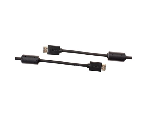 Кабель HDMI-19M --- HDMI-19M ver 2.0+3D/Ethernet ,15m, 2 фильтраTelecom TCG215F-15M