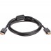 Кабель HDMI-19M --- HDMI-19M ver 2.0+3D/Ethernet ,2m, 2 фильтраTelecom TCG215F-2M