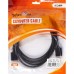 Кабель HDMI-19M --- HDMI-19M ver 2.0+3D/Ethernet ,2m, 2 фильтраTelecom TCG215F-2M