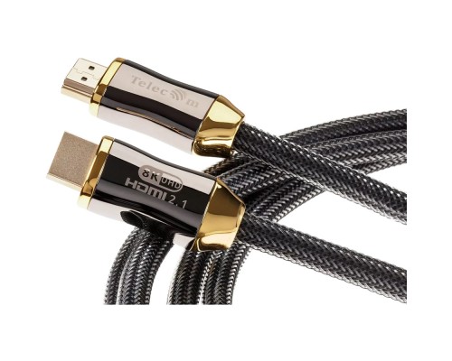 Кабель HDMI 19M/M,ver. 2.1, 8K@60 Hz 3m метал разъемы, нейлоновая оплетка Telecom TCG300-3M