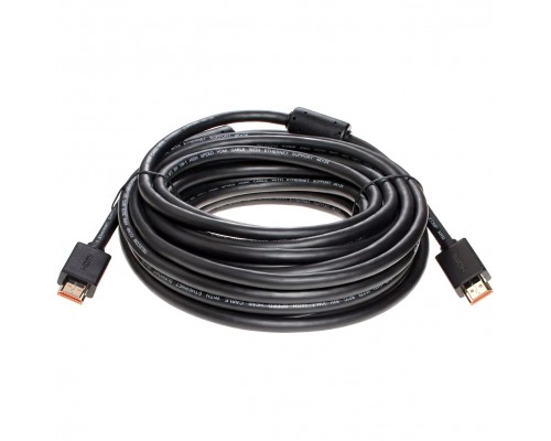 Кабель HDMI-19M --- HDMI-19M ver 2.0+3D/Ethernet ,10m, 2 фильтраTelecom TCG215F-10M