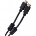 Кабель Telecom HDMI 19M/M+2 фильтра 1.4V W/Ethernet/3D CG511D-7.5M