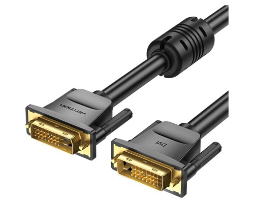 Кабель Vention DVI-D Dual link 25M/25M с ферритовым фильтром - 1.5м.