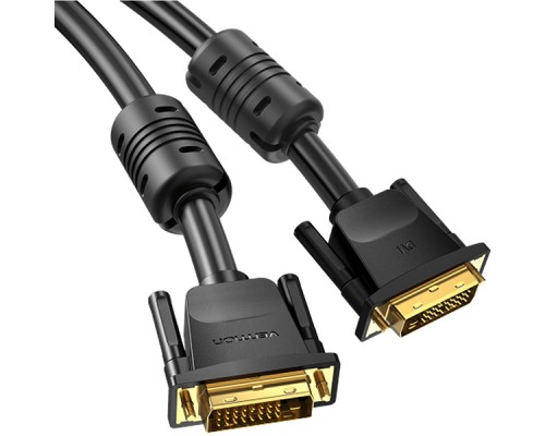 Кабель Vention DVI-D Dual link 25M/25M с ферритовым фильтром - 1.5м.