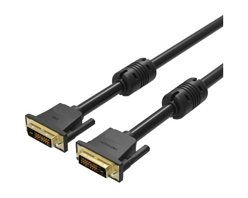 Кабель Vention DVI-D Dual link 25M/25M с ферритовым фильтром - 1.5м.