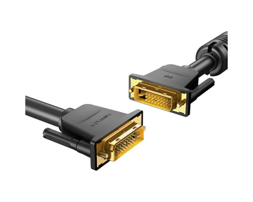 Кабель Vention DVI-D Dual link 25M/25M с ферритовым фильтром - 1.5м.