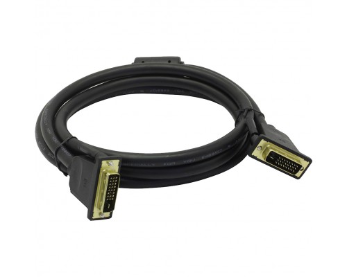 Кабель Vention DVI-D Dual link 25M/25M с ферритовым фильтром - 1.5м.