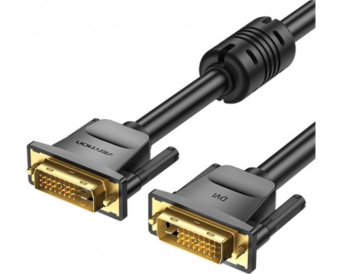 Кабель Vention DVI-D Dual link 25M/25M с ферритовым фильтром - 3м.