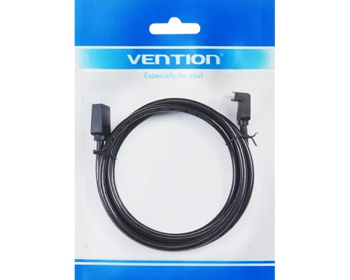 Кабель Vention HDMI High speed v2.0 with Ethernet 19M/19M угол 270 - 3м