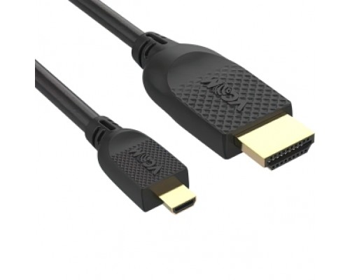 Кабель HDMI-19M --MicroHDMI-19M ver 2.0 1.8m VCOM CG587-1.8M