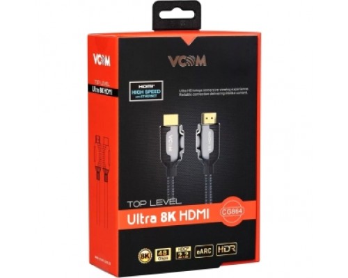 Кабель HDMI 19M/M,ver. 2.1, 8K@60 Hz 3m VCOM CG864-3M