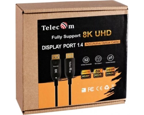 Активный оптический кабель Telecom DP1.4 8K@60Hz 20м TCG2130-20M