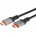 Кабель HDMI 19M/M,ver. 2.1, 8K@60 Hz 1m метал разъемы, Telecom TCG365-1M