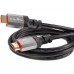 Кабель HDMI 19M/M,ver. 2.1, 8K@60 Hz 1m метал разъемы, Telecom TCG365-1M