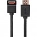 Кабель HDMI---HDMI ver 2.0 угловой коннектор 90град  3м,Telecom TCG225-3M