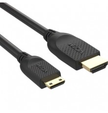 Кабель HDMI-19M --MiniHDMI-19M ver 2.0 1.5m  VCOM CG583-1.5M                                                                                                                                                                                              