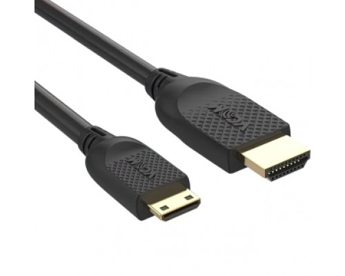 Кабель HDMI-19M --MiniHDMI-19M ver 2.0 1.5m  VCOM CG583-1.5M