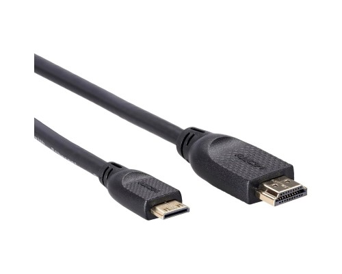 Кабель HDMI-19M --MiniHDMI-19M ver 2.0 1.5m  VCOM CG583-1.5M