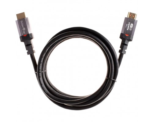 Кабель HDMI 19M/M,ver. 2.1, 8K@60 Hz 2m метал разъемы, Telecom TCG365-2M