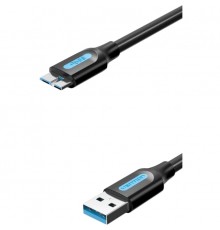 Кабель Vention USB 3.0 AM/micro B - 0,5м.                                                                                                                                                                                                                 
