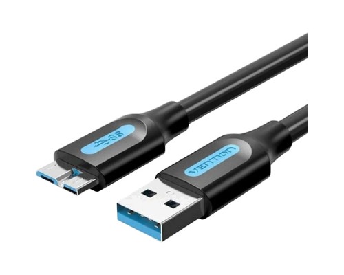 Кабель Vention USB 3.0 AM/micro B - 0,5м.