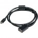 Кабель 0.8 m USB(Af) = microUSB OTG