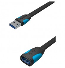 Кабель-удлинитель Vention USB 3.0 AM/AF - 1,5м плоский                                                                                                                                                                                                    