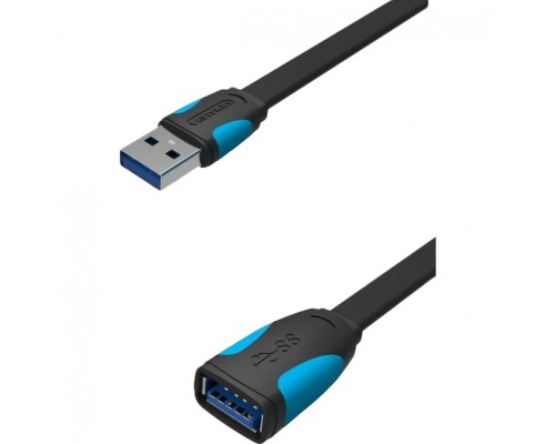 Кабель-удлинитель Vention USB 3.0 AM/AF - 1,5м плоский