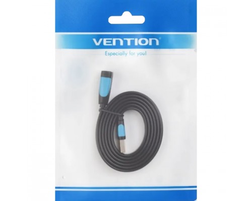 Кабель-удлинитель Vention USB 3.0 AM/AF - 1,5м плоский