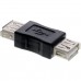 Адаптер соединитель USB 2.0 GCR GC-UAF2AF USB AF / USB AF, пакет