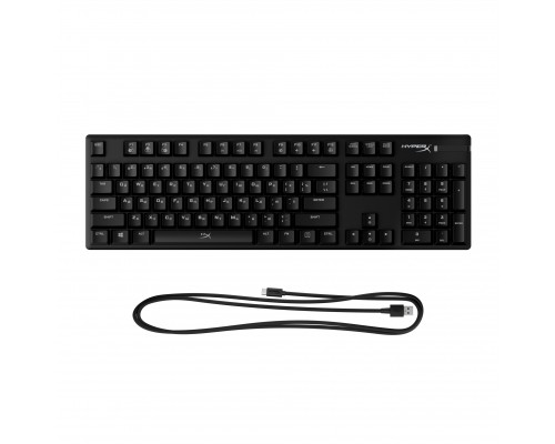 Клавиатура игровая/ HyperX Alloy Origins Full Red (HX-KB6RDX-US) (RUS)