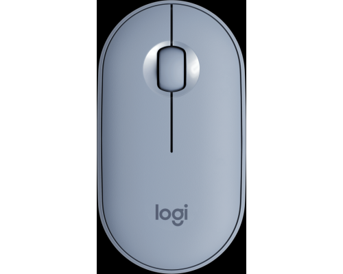 Мышь Logitech Wireless Mouse Pebble M350 BLUE GREY