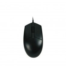 Мышь/ Optical mouse M120, USB wired, 3button, 1000DPI, 1.8m, black, Foxline                                                                                                                                                                               
