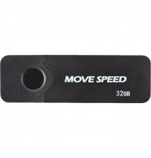 Накопитель USB2.0 32GB Move Speed KHWS1 черный                                                                                                                                                                                                            